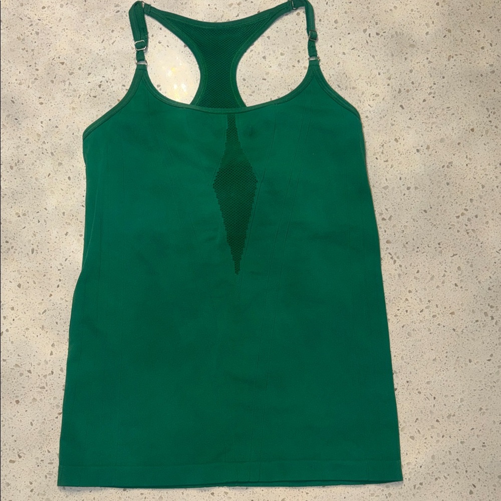 NUX Emerald Green Racerback Tank Top